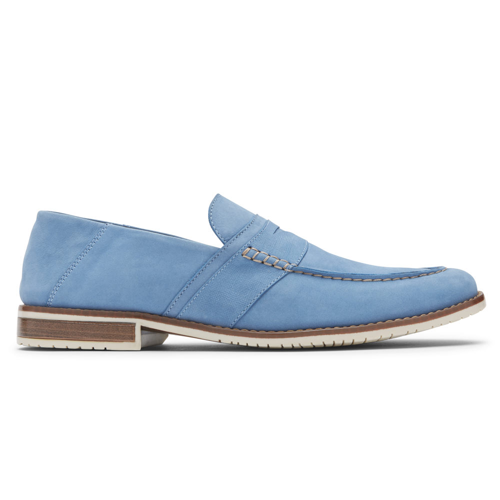 Rockport Loafers Herre Blå - Style Purpose 3 Penny - QYOV29864